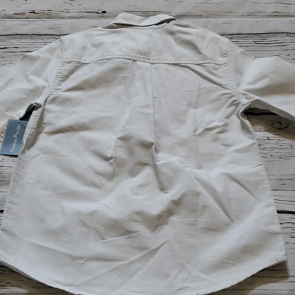 🆕️ GYMBOREE BOYS WHITE SHIRT 🧑